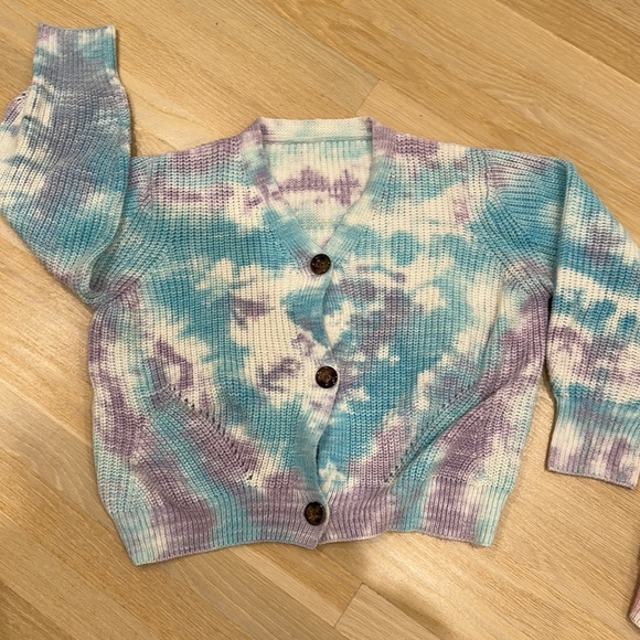 Hand made!! Tye dye sweater! Adult medium - Picture 2 of 3